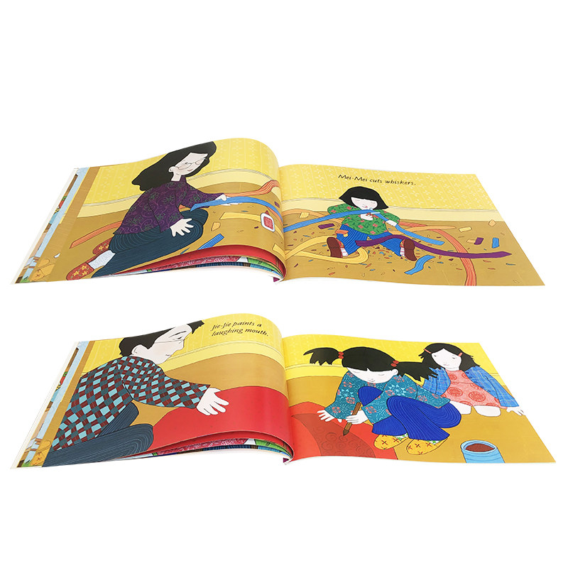 英文原版绘本Kite Flying放风筝吴敏兰书单Grace Lin作品了解中国传统文化中国风绘本图画书儿童启蒙绘本英语绘本学生课外读物_虎窝淘