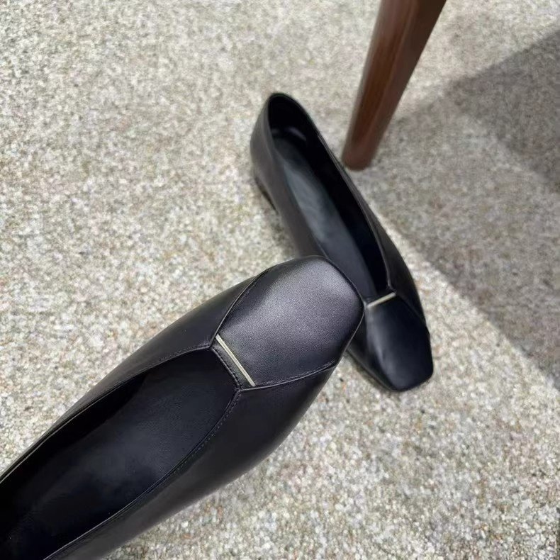 2026新款方头单鞋女真皮百搭平底奶奶鞋一脚蹬玛丽珍鞋通勤小皮鞋,淘宝优惠券,粉丝福利购,淘宝优惠卷