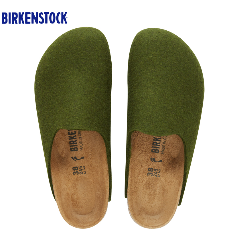 Birkenstock潮人明星款流行室内居家软木休闲平底包头鞋Amsterdam - 图2