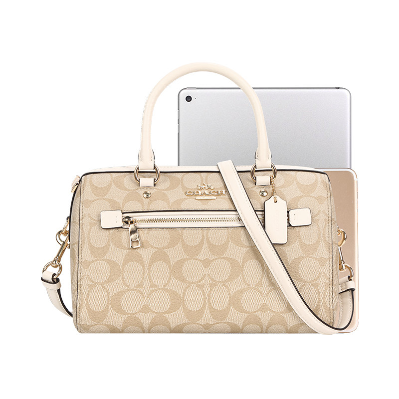 【官方授权】coach /蔻驰女波士顿包 奢de态度女士包袋