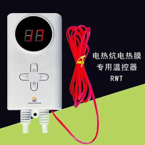 电热板电热膜电热炕温控器单控双控可定时电地暖榻榻米专用开关 - 图2