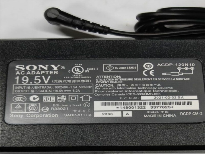 SONY索尼KDL-50W700B/800B电视机电源适配器19.5V94W充电线6.2A-图1