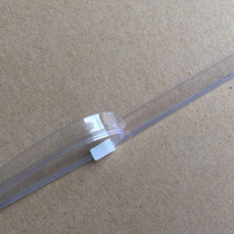 22MM environmentally friendly PVC clamp-type zipper plastic packaging bag top type zipper 2 2CM voltage side style plastic zipper