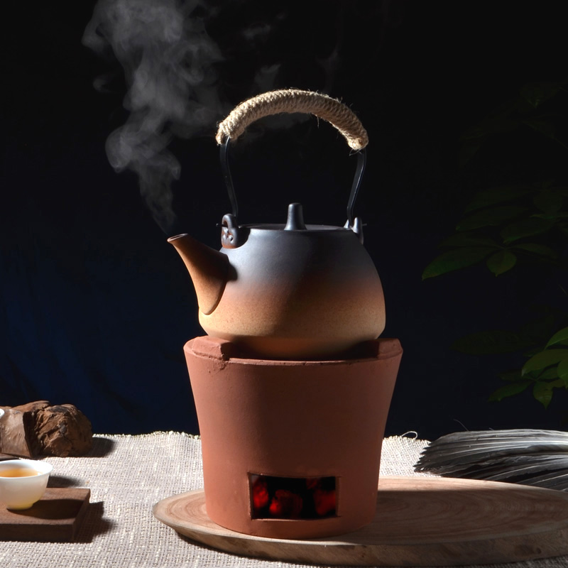 碳炉烧炭炉红泥炉小火炉围炉橄榄炭木炭功夫煮茶器家用烧水煮茶炉-图1