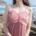 Mùa hè mới của phụ nữ váy đi biển bên bờ biển khu nghỉ mát kiểu váy retro váy núi siêu cổ tích dây váy - váy đầm