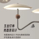 French cream style living room chandelier medieval star rail hanging chain hall eye protection main lamp wood grain dining room bedroom lamp