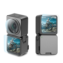 Suitable for large territory DJIAction2 motion camera steel chemical film suit high-definition display screen protection anti-explosion film