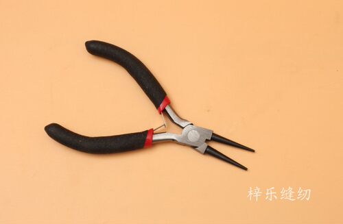 4.5寸圆嘴钳 手工钳 珠宝钳 手工DIY工具钳子 - 图1