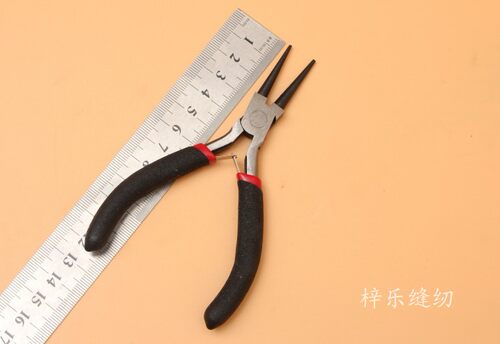 4.5寸圆嘴钳 手工钳 珠宝钳 手工DIY工具钳子 - 图3