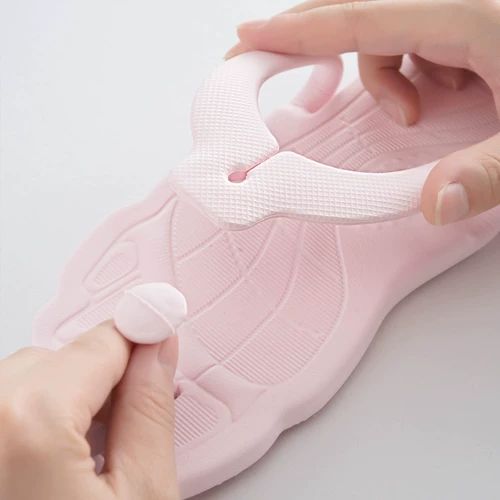 Съемные портативные тапочки для путешествий подходит для мужчин и женщин, нескользящие пляжные сланцы для влюбленных, слайдеры