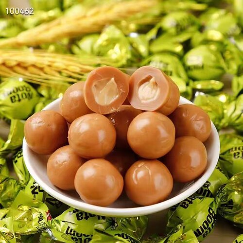 俄罗斯KDV炼乳糖音符榛子味巧克力酱夹心糖250克喜糖年货休闲零食 - 图2