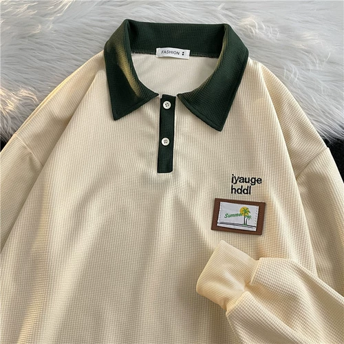 Tide, демисезонная толстовка, японская школьная юбка для влюбленных для школьников, осенняя, оверсайз