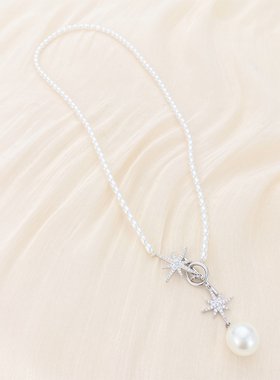 卡4低调精致施家珍珠项链