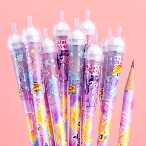 一正小马宝莉冰淇淋铅笔保护帽YZ5940创意铅笔延长器幼儿园学生用 - 图2