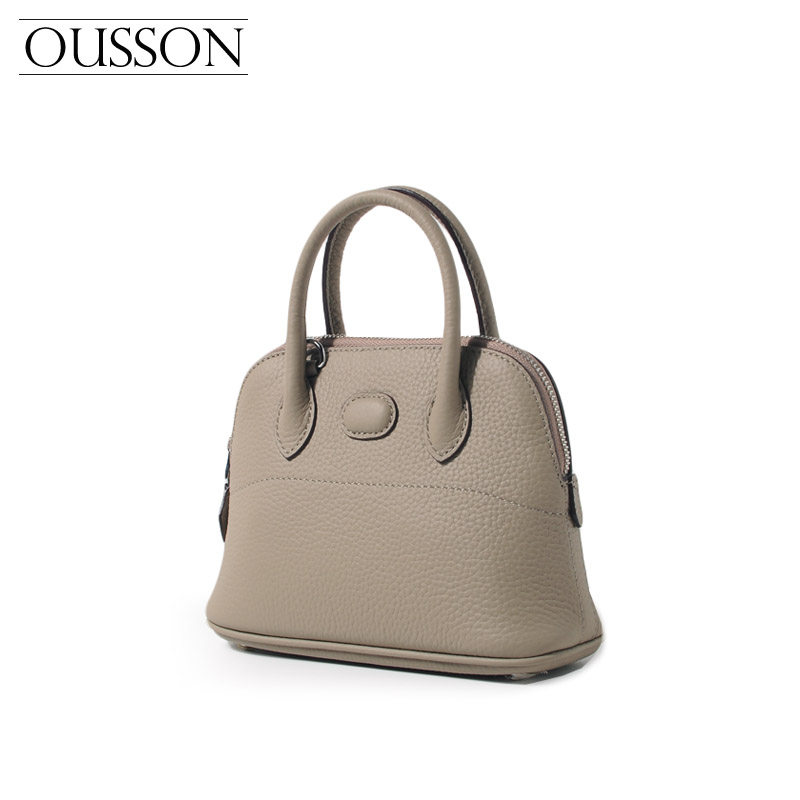 经典好搭!2020春季新款真皮手拎包 欧宣女士包袋