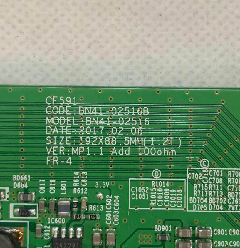 三星C27H580FD驱动板C27H580FDC 