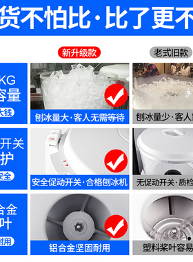 普尼迪ML-168圆桶刨冰机商用全自