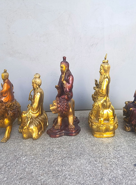 纯铜太乙真人纯铜天尊佛像