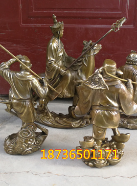 唐僧猪八戒沙和尚师徒归来摆件