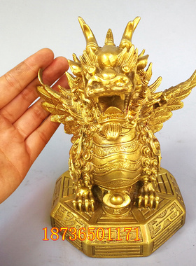 麒麟八卦天禄独角兽招财风水铜器