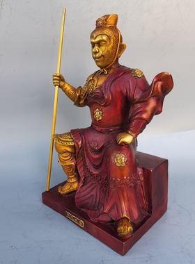 孙悟空齐天大圣铜像美猴王战胜