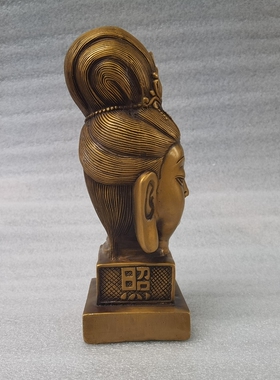 印章观音菩萨家居客厅保平安佛头