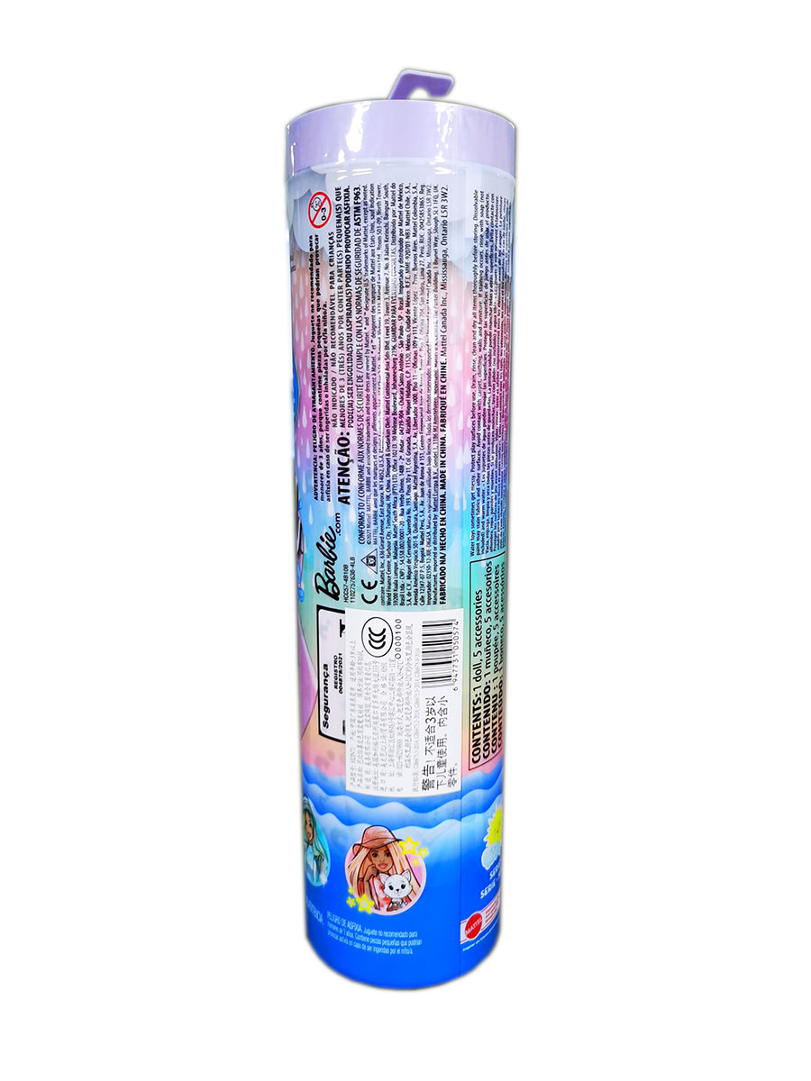 芭比惊喜变色盲盒魔发娃娃女孩玩具 涛保庆玩具娃娃/配件
