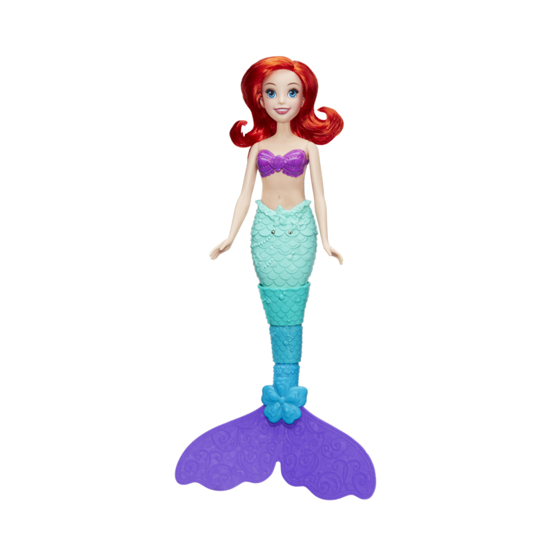 swimming ariel doll