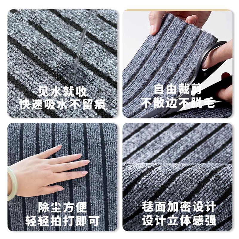 Entrance door floor mat, stain-resistant foot mat, bathroom door non-slip mat, entrance door mat, kitchen absorbent mat, door carpet