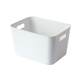 Debris storage basket desktop storage box with lid kitchen cabinet organization storage box bathroom plastic storage basket