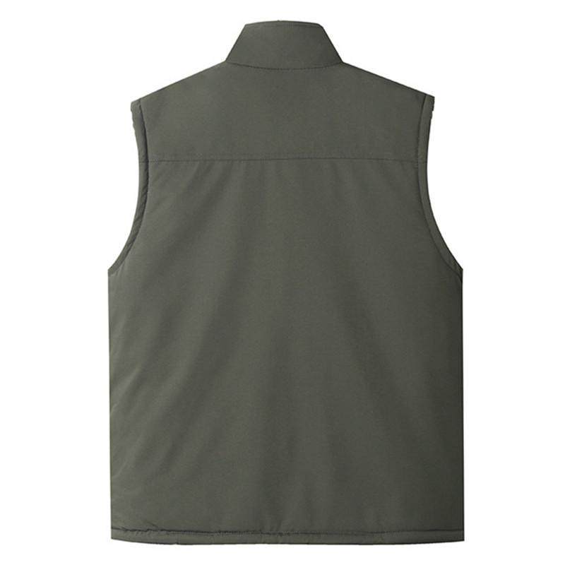 新款中老年马甲男式多口袋加绒加厚保暖坎肩户外防寒马夹,淘宝优惠券,粉丝福利购,淘宝优惠卷