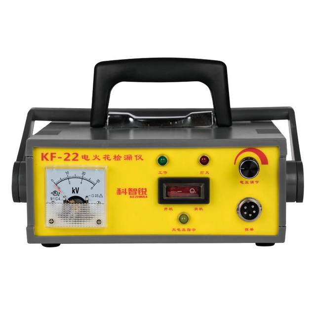 KF-22 rechargeable DC electric spark leak detector pipe anti-corrosion scale asphalt tape coating detector