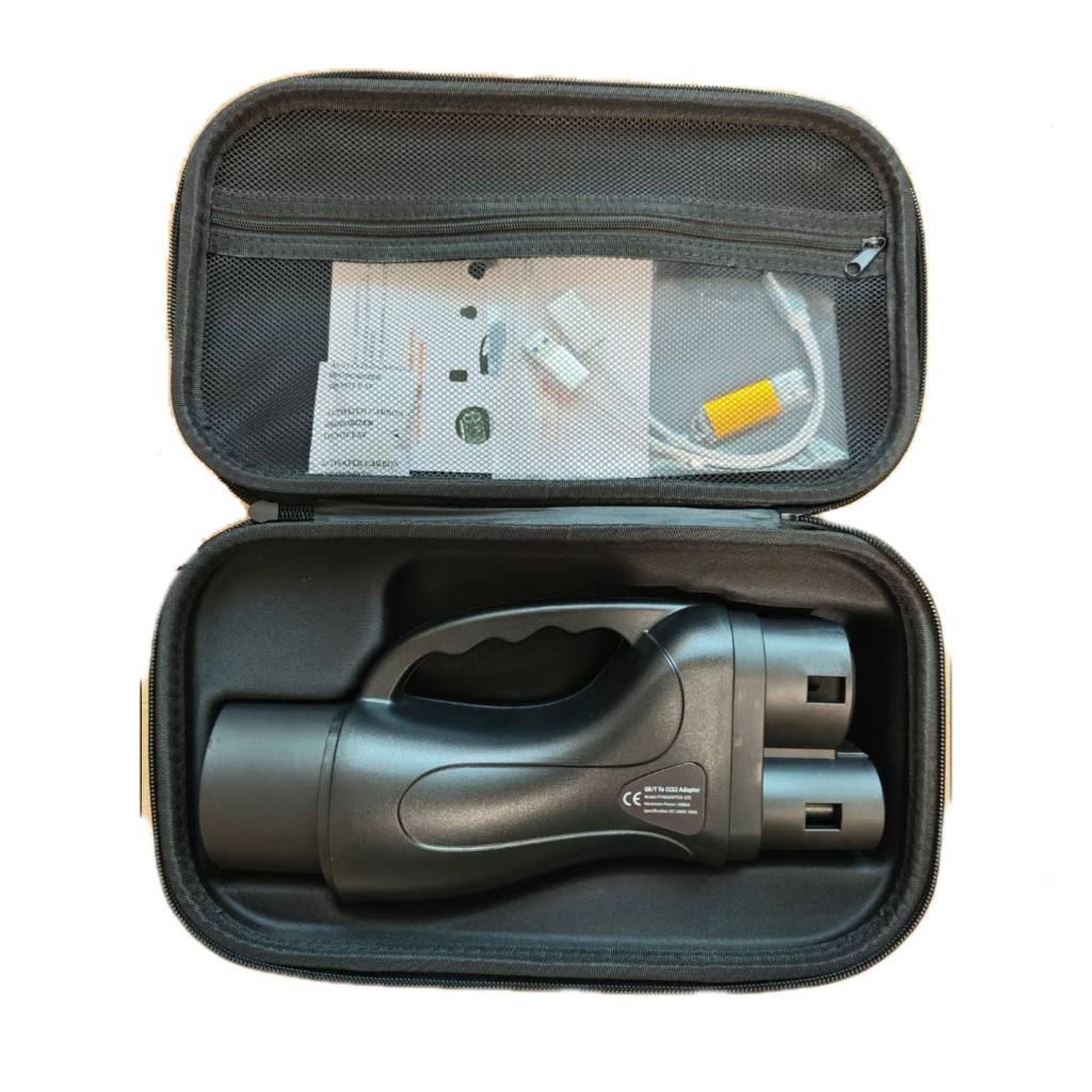 300A 直流充电桩转换器GBT转CCS2国标转欧标快充港车北上充电 - 图2