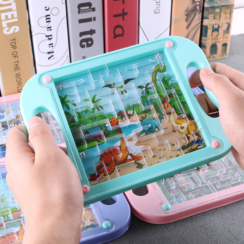 Puzzle maze walking ball concentration toy