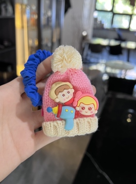 彩色小帽子玩具总动员发绳