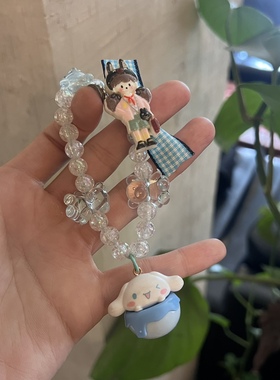 手链头绳两用链KT库洛米女串珠