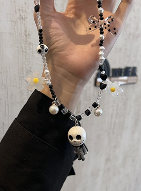 甜酷风辣妹款少女暗黑系项链