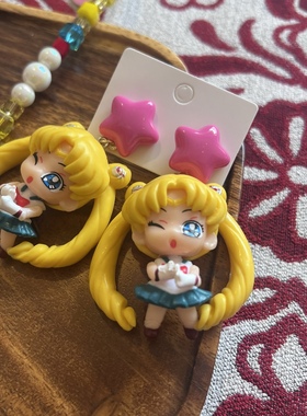 美少女战士短款颈链卡通女