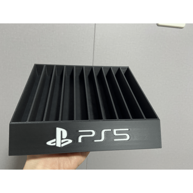 PS5游戏光碟收纳架索尼PS4光盘CD收纳盒摆放架PSVita主机配件周边-图1