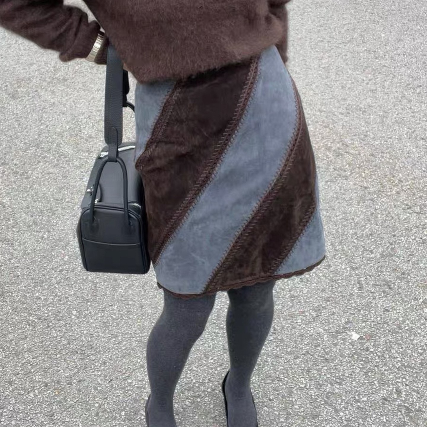 外贸撤回条纹包臀显瘦半身裙2025年秋冬女装新款时尚百搭高腰中裙,淘宝优惠券,粉丝福利购,淘宝优惠卷