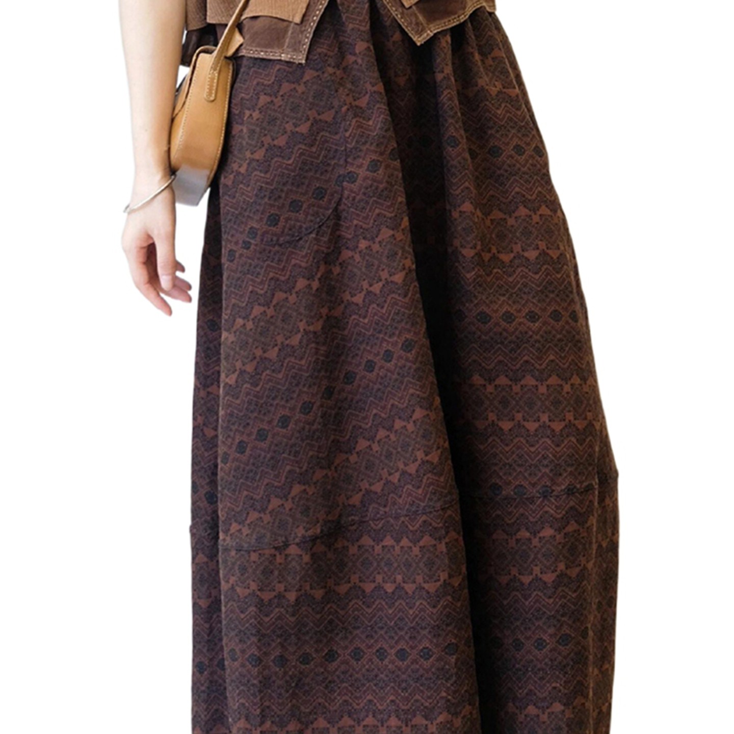 专柜撤回设计感小众梨形身材高腰花色半身裙女适合小个子的长裙子,淘宝优惠券,粉丝福利购,淘宝优惠卷