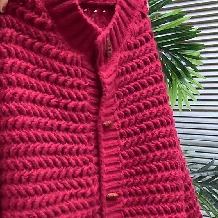 专柜撤回秋季新款可甜可盐百搭休闲显瘦糯慵懒风树莓色牛角扣毛衣,淘宝优惠券,粉丝福利购,淘宝优惠卷