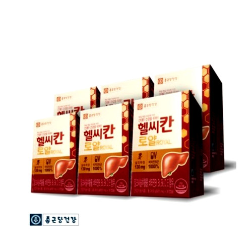 韩国直邮钟根堂 ROYAL护g肝片蜂王浆冻干粉维生素B群护g肝片30粒 - 图3