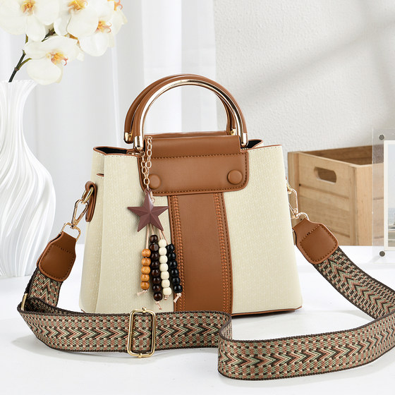 TIANYAN Pumpkin Bag Bucket Bag Women's 2026 New Winter Versatile Commuting Shoulder Crossbody Small Bag