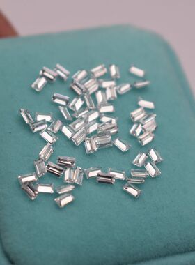 diy透明小碎钻手表戒指方形裸石
