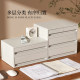 Simple stackable drawer-type desktop storage box
