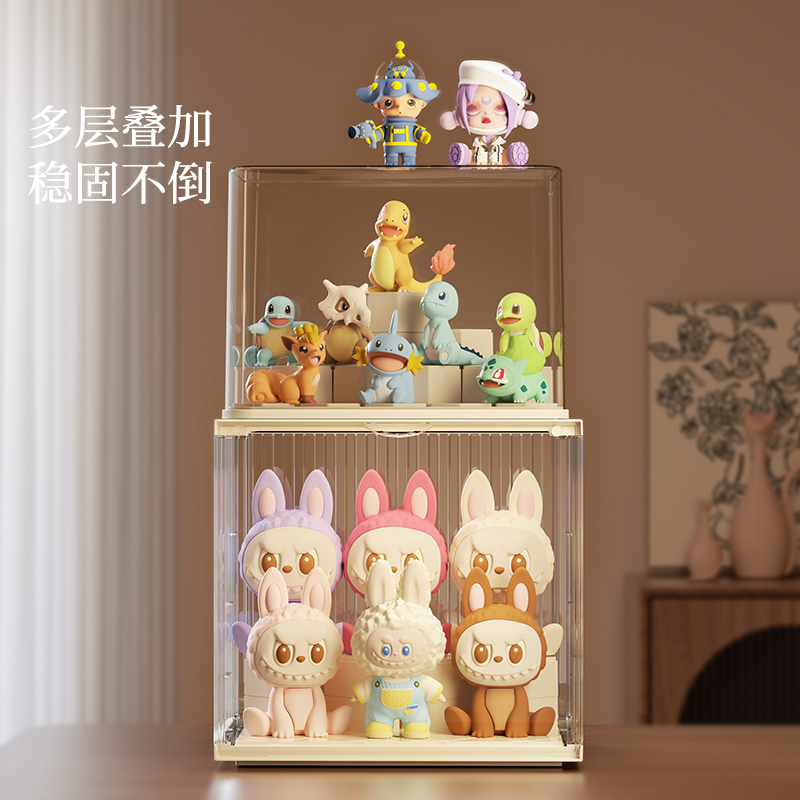 Blind box display box + DIY module + free overlay