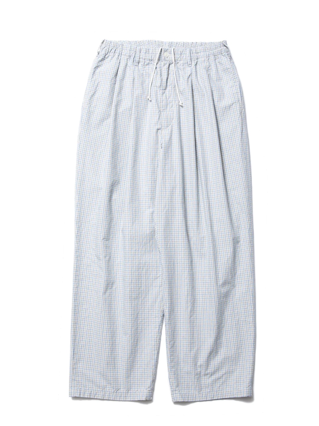 【代购】COOTIE 23aw 2Tuck easy pant 格纹阔腿宽松休闲裤 - 图3