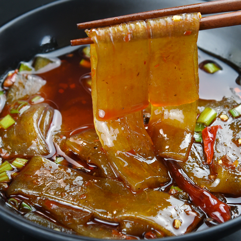 产地直销四川黄龙川粉火锅宽粉240g*50袋整箱餐饮保鲜粉真空免泡-图0