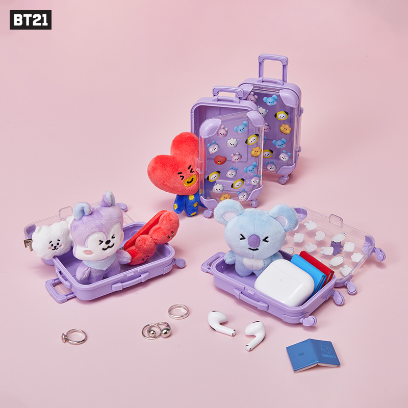 BT21 minini BIG&TINY 系列行李箱玩偶 LINE FRIENDS连我朋友 - 图0